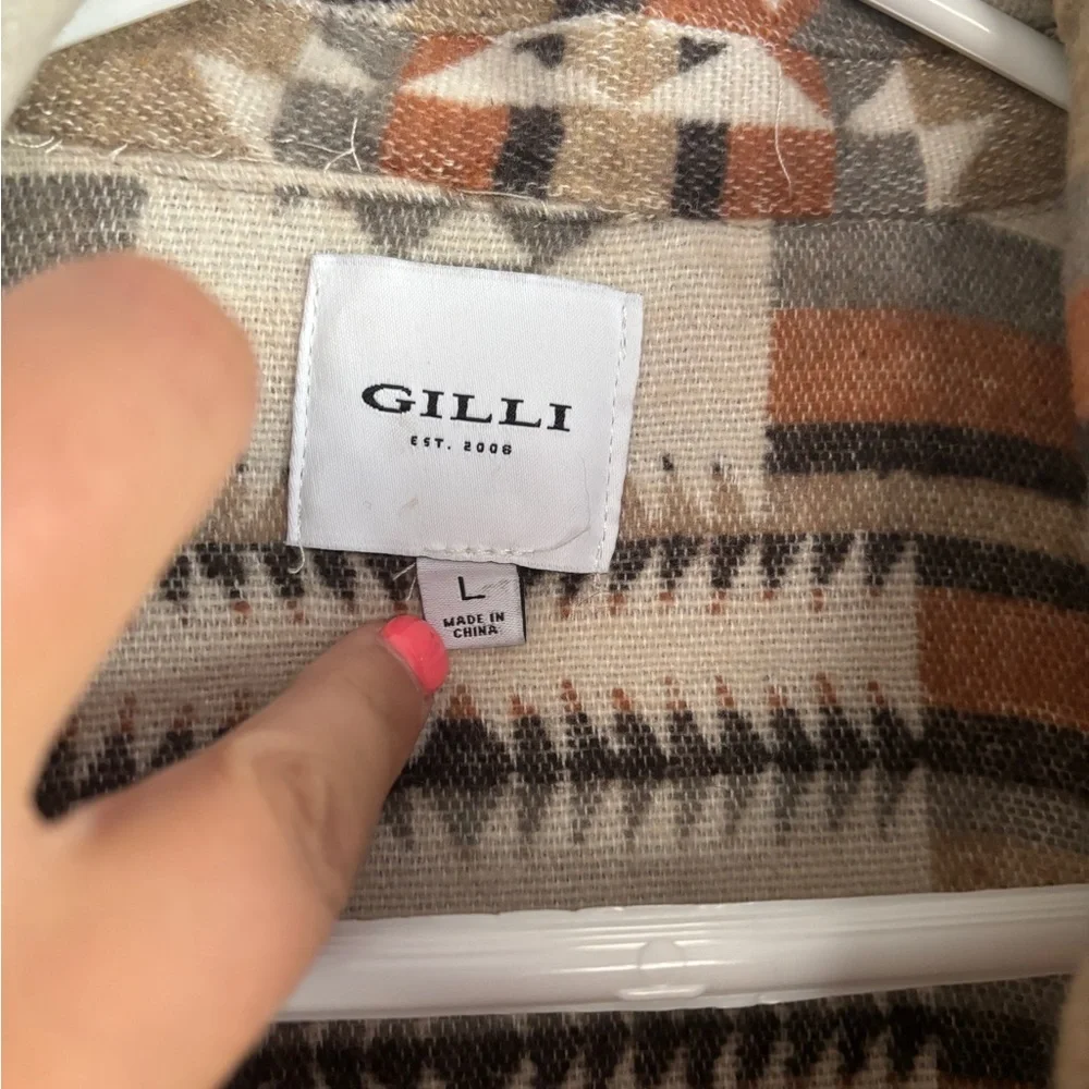 Shacket Aztec pattern - Picture 2 of 5